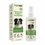 PuroPet™ - Spray Anti-puces et Tiques Naturel pour Chiens